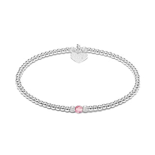 Annie Haak Jewellery Annie Haak Silver Aster Rose Bracelet 17cm 1546330