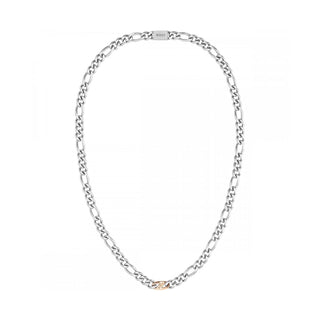 Boss Rian Two-Tone Figaro Necklace