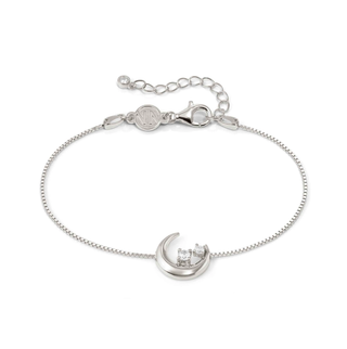 Nomination Jewellery Nomination Sterling Silver Dream Beats Moon Bracelet 2522353