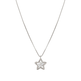 Nomination Jewellery Nomination Sterling Silver Dream Beats Cubic Zirconia Star Necklace 2504137