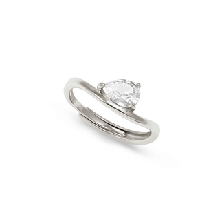 Nomination Jewellery Nomination Sterling Silver and Cubic Zirconia My Rebel Art Ring 2510368