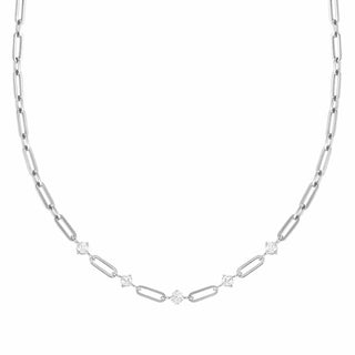 Nomination Stainless Steel and Cubic Zirconia Chain of Style Necklace