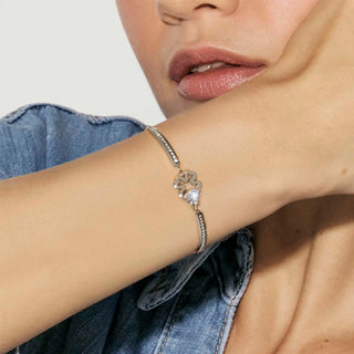 Nomination Jewellery Nomination Stainless Steel and Cubic Zirconia Milleluci Four-Leaf Clover Bracelet 2522340