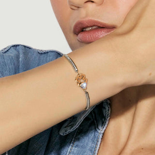 Nomination Jewellery Nomination Stainless Steel Pink PVD and Cubic Zirconia Milleluci Four-Leaf Clover Bracelet 2522343
