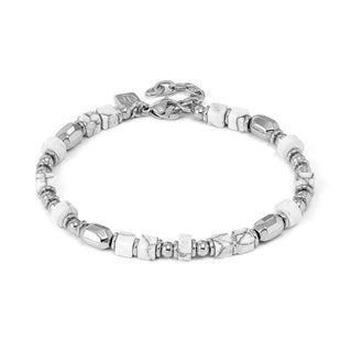 Nomination Jewellery Nomination Stainless Steel White Howlite InstinctStyle Infinity Bracelet 2522376