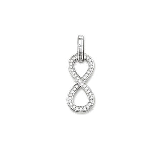 Thomas Sabo silver CZ infinity pendant