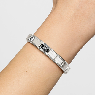 Nomination Jewellery Nomination Stainless Steel and Sterling Silver Composable Raised Camera Link 2514330
