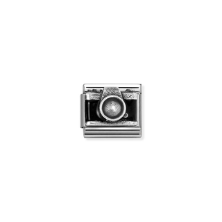 Nomination Jewellery Nomination Stainless Steel and Sterling Silver Composable Raised Camera Link 2514330