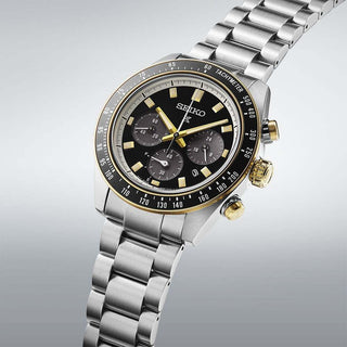 Seiko Watches Seiko Gents 41mm Stainless Steel Prospex Speedtimer Chronograph Solar Watch 3517566