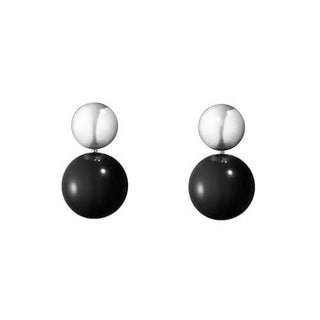 Georg Jensen Moonlight Grapes Black Onyx Drop Earrings