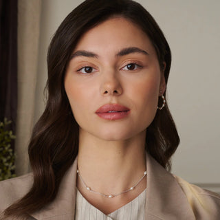Clogau Jewellery Clogau Silver Natures Wonder Beachcomber Choker Necklace 2103092
