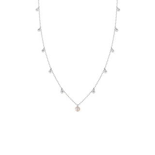 Clogau Jewellery Clogau Silver Celebration Topaz Drop Necklace 2103088