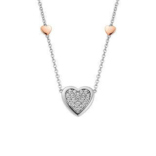 Clogau Jewellery Clogau Silver Forever Yours Love Heart Necklace 2104510