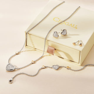 Clogau Jewellery Clogau Silver Forever Yours Love Heart Necklace 2104510