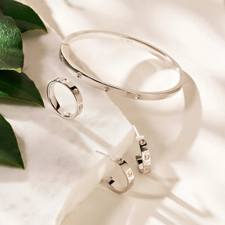 Clogau Jewellery Clogau Silver Insignia Slim Bangle 2106074