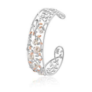 Clogau Lily Of The Valley Pearl Bangle
