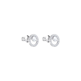 Swarovski Rhodium Plated Creativity Stud Earrings