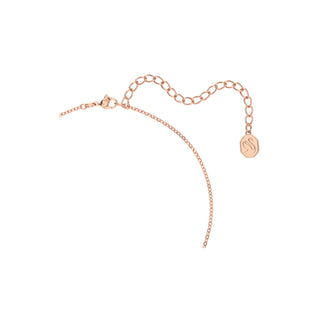 Swarovski Rose Gold-Tone Plated Millenia Octagon Cut Pink Pendant