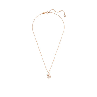 Swarovski Rose Gold-Tone Plated Small Iconic Swan Pendant