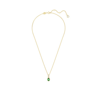 Swarovski Gold-Tone Plated Green Stilla Pendant