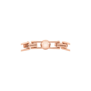 Swarovski Rose Gold-Tone Plated Round Cut Pavé Angelic Bracelet