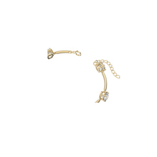 Swarovski Gold-Tone Plated Round Cut Constella Bracelet