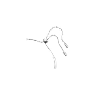 Swarovski Rhodium Plated Iconic Swan Bangle