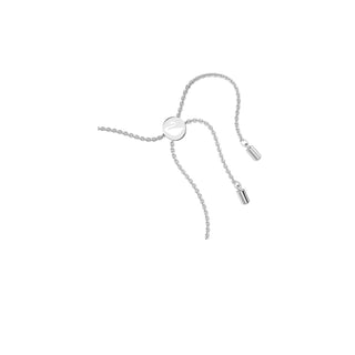 Swarovski Rhodium Plated Square Cut Blue Angelic Bracelet