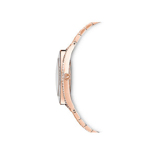 Swarovski Rose Gold-Tone Crystalline Aura Watch