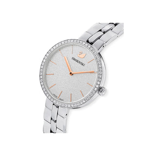 Swarovski Silver-Tone Stainless Steel Cosmopolitan Watch