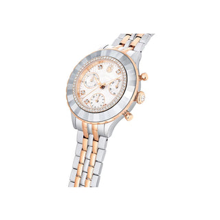 Swarovski Mixed Metal Finish Octea Chrono Watch