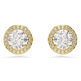 Swarovski Jewellery Swarovski Gold Tone Una Angelic Stud Earrings 4402409