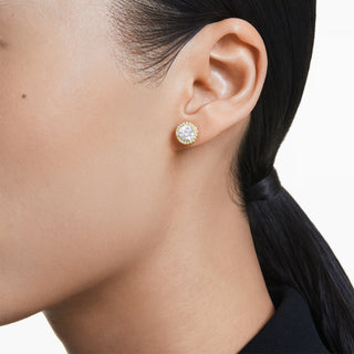 Swarovski Jewellery Swarovski Gold Tone Una Angelic Stud Earrings 4402409