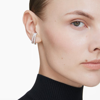 Swarovski Jewellery Swarovski Rhodium Plated Matrix Ear Cuffs 4402440