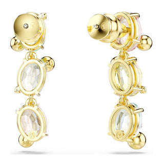 Swarovski Jewellery Swarovski  Gold Tone Gema Mixed Cut Drop Earrings 4402447