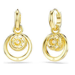 Swarovski Jewellery Swarovski Gold Tone Plated Hyperbola Drop Earrings 4402481