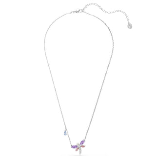 Swarovski Jewellery Ariana Grande x Swarovski Rhodium Plated Dragonfly Pendant 4403364