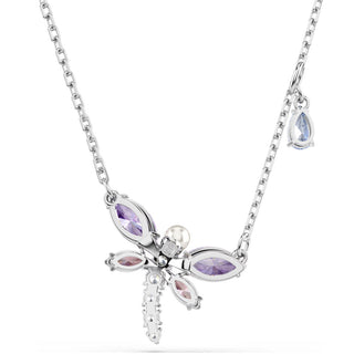 Swarovski Jewellery Ariana Grande x Swarovski Rhodium Plated Dragonfly Pendant 4403364