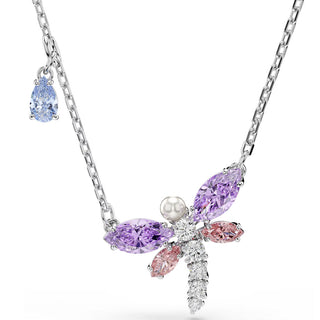 Swarovski Jewellery Ariana Grande x Swarovski Rhodium Plated Dragonfly Pendant 4403364
