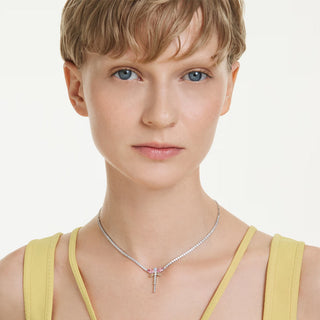 Swarovski Jewellery Ariana Grande x Swarovski Rhodium Plated Dragonfly Y Necklace 4404196