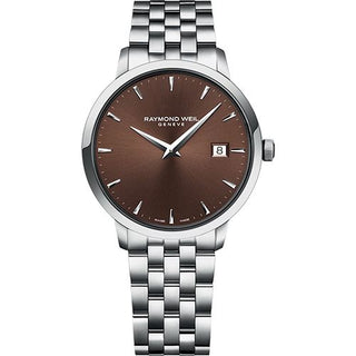 Raymond Weil Gents Toccata Watch With Brown Dial