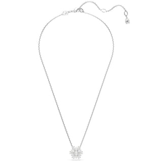 Swarovski Jewellery Swarovski Rhodium Plated Idyllia Snowflake Pendant 4403331