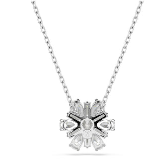 Swarovski Jewellery Swarovski Rhodium Plated Idyllia Snowflake Pendant 4403331