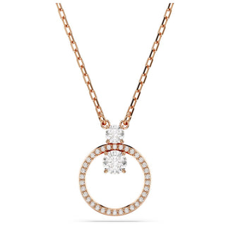 Swarovski Jewellery Swarovski Rose Tone Constella Cubic Zirconia Pendant 4403323