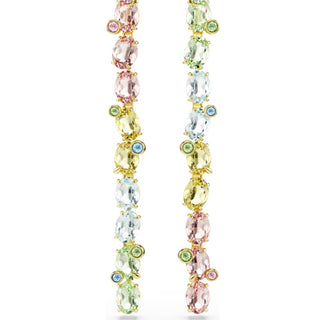 Swarovski Jewellery Swarovski Gold Tone Multicoloured Gema Drop Earrings 4402439