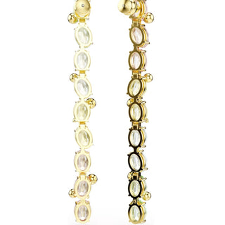 Swarovski Jewellery Swarovski Gold Tone Multicoloured Gema Drop Earrings 4402439