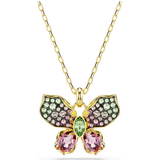Swarovski Jewellery Swarovski Gold Tone Idyllia Butterfly Pendant 4403342
