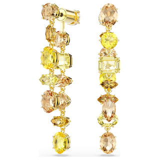 Swarovski Jewellery Swarovski Gold Tone Gema Drop Earrings 4402465