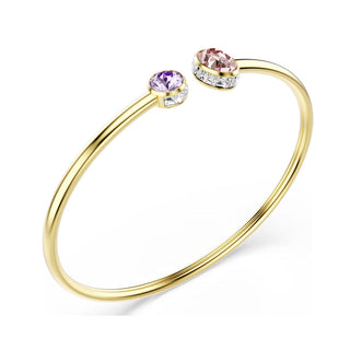 Swarovski Jewellery Swarovski Gold-Tone Plated Chroma Bangle 4405475