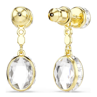 Swarovski Jewellery Swarovski Gold-Tone Plated Mutlicoloured Chroma Drop Earrings 4402482